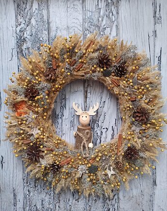 Wianek świąteczny, shades of Christmas, #S3, 45 cm, Homeliness Art Decor