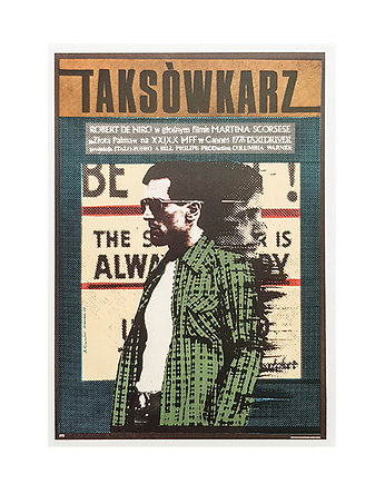 Kartka pocztowa - Taksówkarz, Galeria LueLue