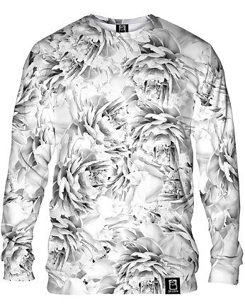 Bluza Bez Kaptura Damska DR.CROW Peonies White, DrCrow