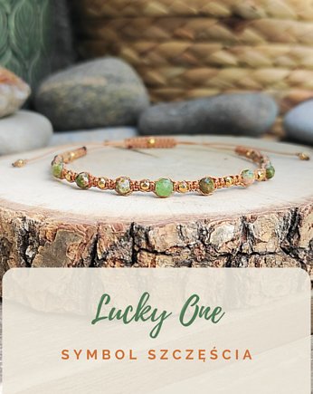 Bransoletka Lucky One z unakitem, Sol Soul