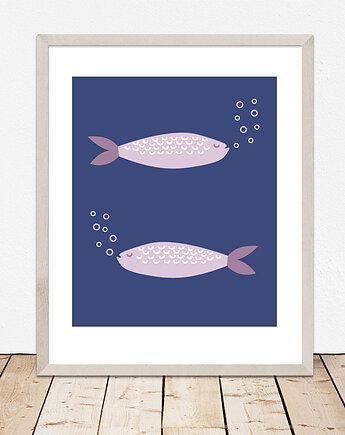 Plakat do pokoju dziecka, marynistyczny, Dekorando