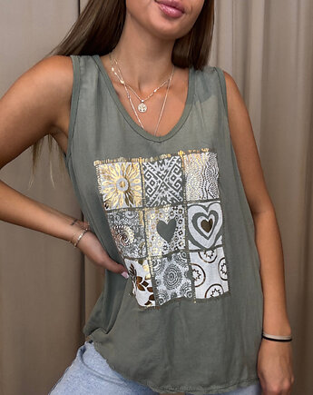 Top D'oro Khaki, SOLO moda