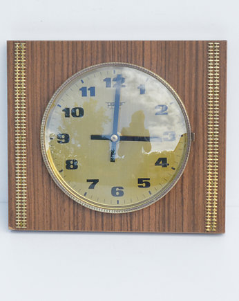 Zegar ścienny Peter Electric w stylu Brusel, Niemcy lata 60., Good Old Things