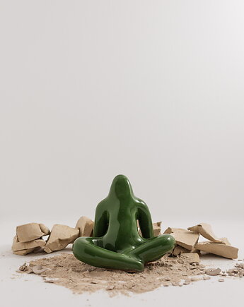 Ceramiczna figurka Wyciszenie, Wet Spot Ceramic Studio
