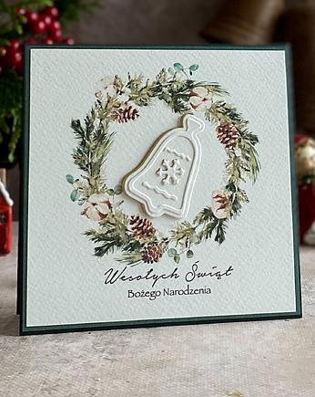 Personalizowana kartka na Boże Narodzenie, BN 24A, Anna Art and Crafts