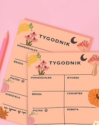 Notes - TYGODNIK jesienny - Pumpkin, ivoadventures