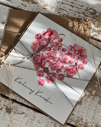 Wyjątkowa kartka walentynkowa - prezent na walentynki z personalizacją z Twoi, sorte