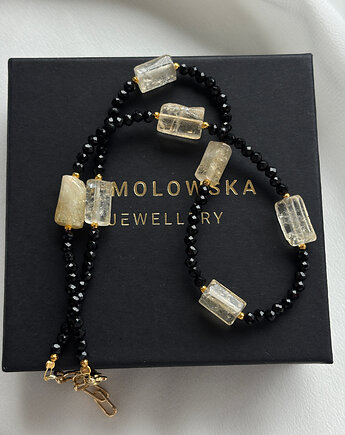 Naszyjnik Cytryn i Turmalin, Chmolowska Jewellery