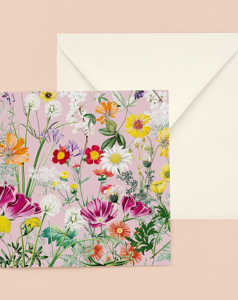 Kartka okolicznościowa - Sielskie kwiaty, Łukasz Kuleta