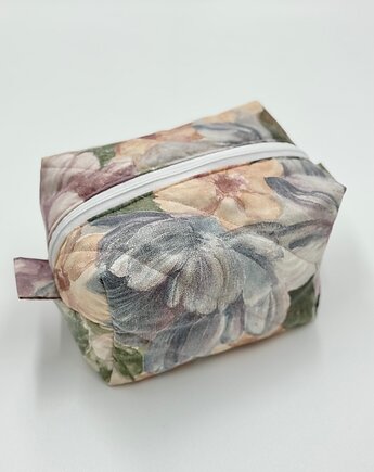 Kosmetyczka kostka Vintage, wu handmade