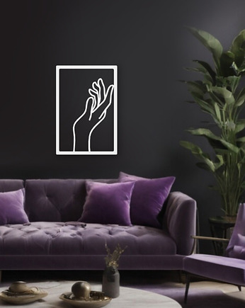 Metalowy obraz Dłonie III, Vavum Furniture