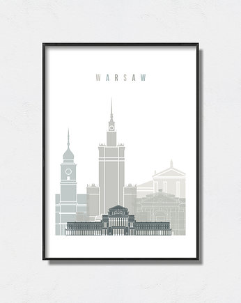 Warszawa grafika minimalistyczna, Pas De LArt