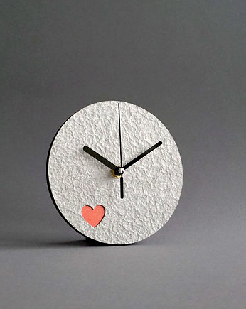 Zegar z sercem dla ukochanej osoby, STUDIO blureco