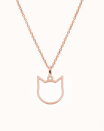 CAT naszyjnik-  różowe złoto, ISSI Jewelry