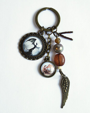 Breloczek - Smoki, skrzydło, yenoo