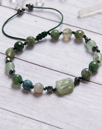 Amulet - LAS vol.2 - kyanit, agat mszysty, kaktusia