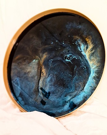 Taca dekoracyjna  "Nocny Ocean", mar.mar.studio