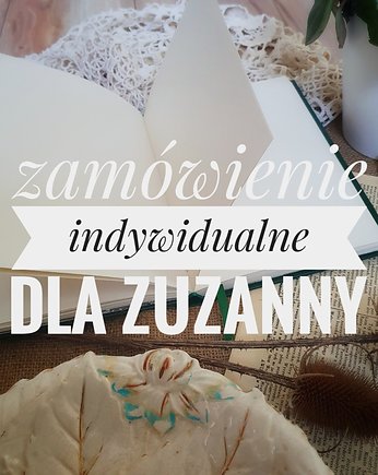 Zamówienie indywidualne dla Zuzanny, Sygnatura Bookbinding Studio