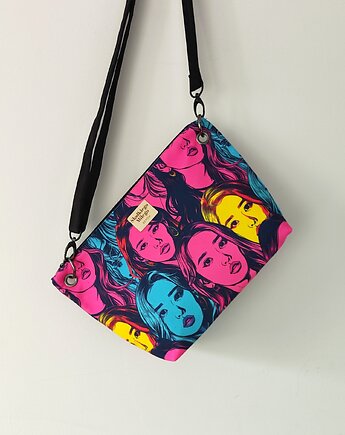 Torebka R U T H K-pop Colorful- welurowa torebka midi, Słodkiego Miłego Szycia