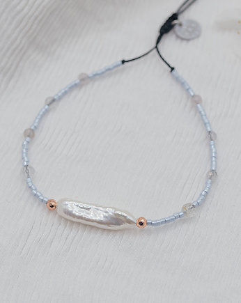 Bransoletka Płodność - Perła Topaz Ametryn, w hand works