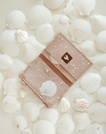 Portfel MIKRO +- Splash Pink, Alicja Getka LAB