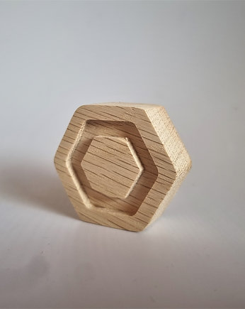 Drewniane gałki do mebli, z litego drewna, dąb, śrubki wzór 3, Drewniane dodatki