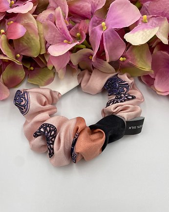 Gumka do włosów scrunchie 100% jedwab, Silki