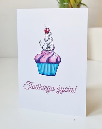 Kartka z Pudlem: Słodkiego Życia!, Burgundowe Rysunki