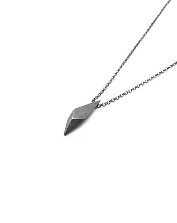 ONE EDGE / BLACK silver necklace, Filimoniuk