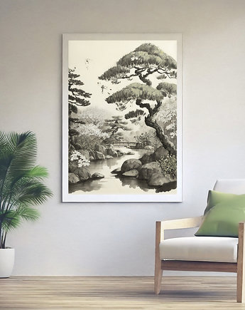 Plakat japonia, ArchiBotanica