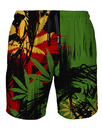 Shorty Kąpielowe Męskie DR.CROW Rasta Lion, DrCrow