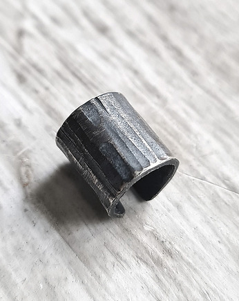 Nausznica na szczyt ucha srebro FOREST oksydowana, RA