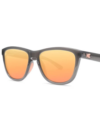Szare okulary przeciwsłoneczne Jelly Grey Premiums, SunloversSunglasses