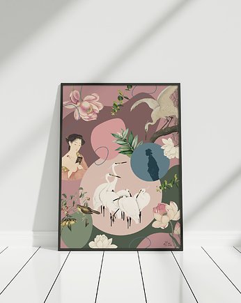 Plakat "Pinkish Orient", Taku Studio