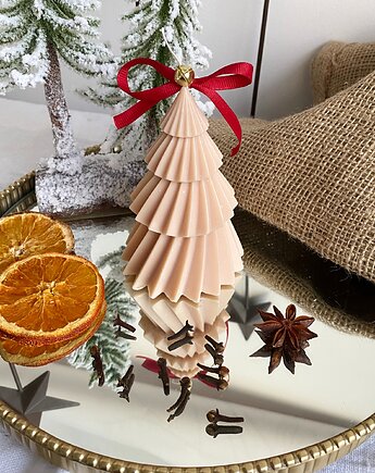 Świeca ekologiczna sojowa dekoracyjna "Christmas Tree " 113x70mm, Coccola JEWELLERY