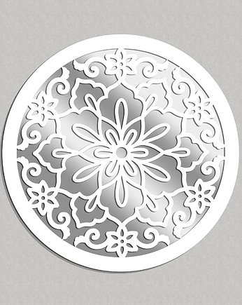 DEKORACYJNY PANEL AŻUROWY, LAUSANNE, DEKORACJA ŚCIENNA 3D, ORNAMENT,60 cm, ORNAMENTI