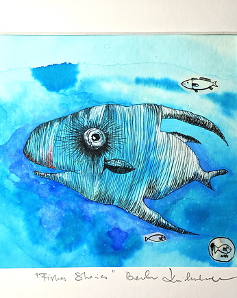 Fishes stories 3, Garfish Art Gallery