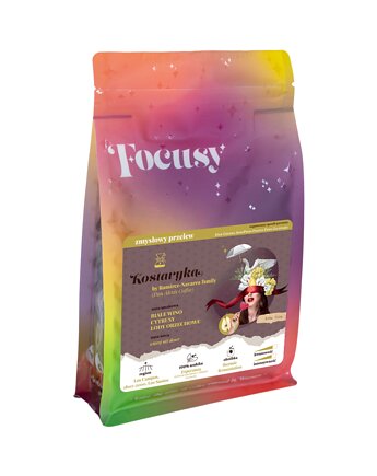 Kawa ziarnista KOSTARYKA by Ramirez-Navarro Family zmysłowy przelew 200 g, Focusy
