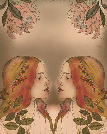 Plakat Botanika no 1, Natalia Biegalska
