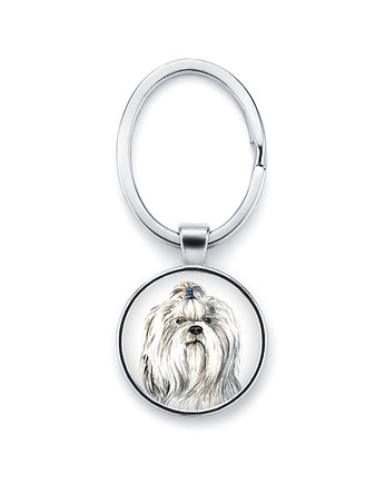 Brelok z grafiką SHIH TZU rasowy pies, laluv