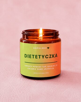 Zapachowa świeca sojowa Dietetyczka, SOy