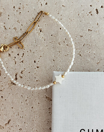 Bransoletka Perły naturalne Gwiazdka, Chmolowska Jewellery