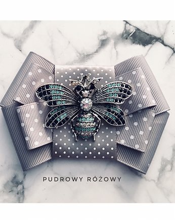 Brosza Szara z Robalem, Pudrowy Różowy