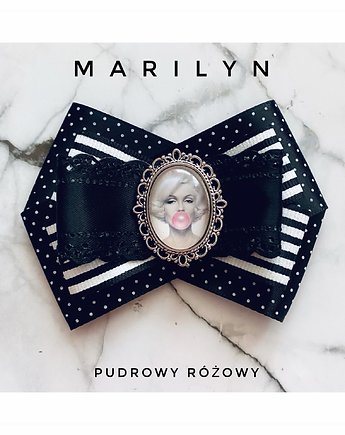 Kolekcja Brosz z Marilyn Monroe NOWOŚĆ Ikona Stylu, Pudrowy Różowy