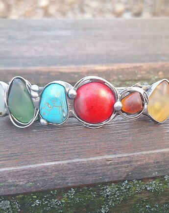 Pozytywna - klamra do włosów, po drugiej stronie lustra