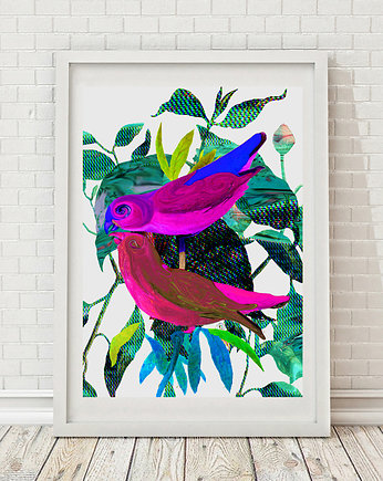 Plakat PTAKI A3, Anita Tomala