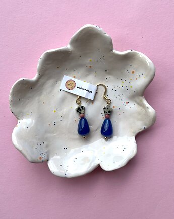 Kolczyki Jadeit&Jaspis, Studio Trele