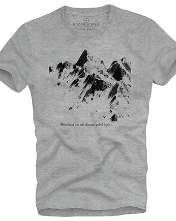 T-shirt męski UNDERWORLD Mountains, UNDERWORLD