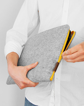 POKROWIEC NA LAPTOPA 01 zolty zamek, purol design