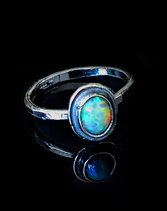 Pierścionek Little paradise- opal, Pracownia Neores